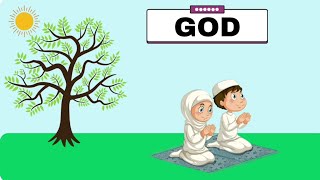 God We Thank You for the night 🌙  Alhamdulilah  English Nursery Rhymes  God [upl. by Nageem]