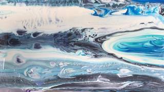 Acrylic Painting Using Minwax Polycrylic As A Protective Glossy Finish [upl. by Nayrda]