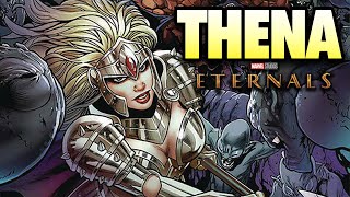 Marvels Eternals Explained Who Is The Eternal Thena [upl. by Kingsley]