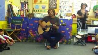 Jack Johnson sings to Preschool Class [upl. by Notlok]