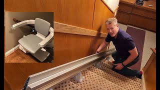 How To Disassemble and Remove a Bruno SRE 3000 Series Stair Lift [upl. by Xilef456]