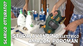 Scarico del lavandino o del wc otturato Metodo efficace guida sturalavandino elettrico Amazon [upl. by Pascal]