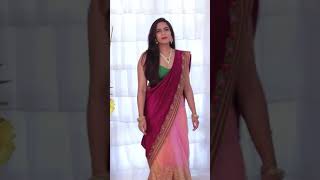 Aishwarya in Mirraw  shorts youtubeshorts sharddhaarya shraddhaAryafan saree [upl. by Doloritas]