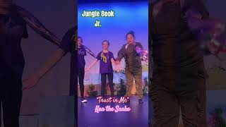 Jungle book jr Trust in me kaa the snake junglebook theatre musical kaathesnake [upl. by Midan]