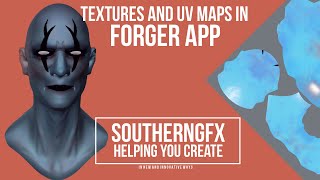 Forger app  textures and UVing [upl. by Roda]