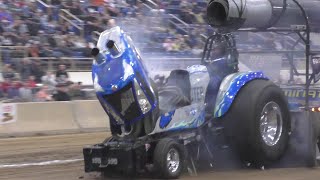 Cant Miss Wild 2023 Super Stock Tractor Pulling At Keystone Nationals [upl. by Maggee]