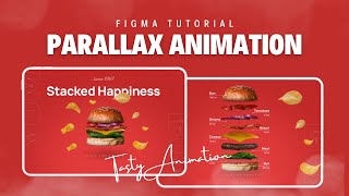 Really Simple Parallax Animation in Figma  Animation tutorial in Figma Mastering Figma Animation [upl. by Eeluj919]