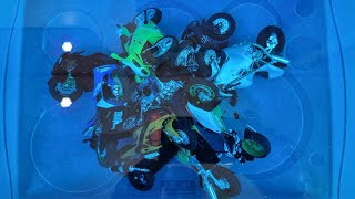 • MINIATURE MOTORCYCLE MODELS REVIEWED INSIDE BLUE WATER [upl. by Adikam]