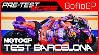 MOTOGP  Test Barcelona  Pretemporada 2025 [upl. by Nilyak]