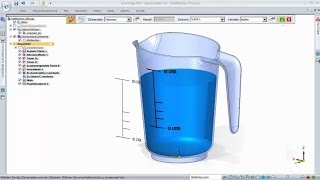 Solid Edge Tutorial Volumenbestimmung anhand der Zielsuche [upl. by Aarika]