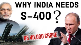 S400 Russian Missile Defence System  Why it is so important for India [upl. by Nylsirhc]