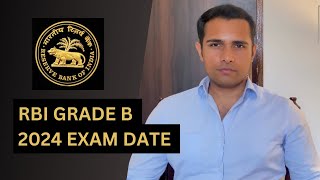 RBI grade B Notification 2024  RBI grade B Exam Date Expected [upl. by Cohbert]