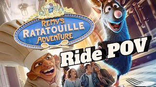 Remys Ratatouille Ride POV  Epcot Rides Disney World [upl. by Laris]