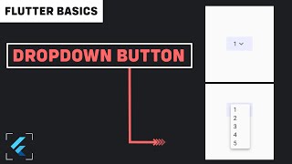 Flutter Tutorial  Dropdown Menu in Flutter [upl. by Luapnhoj]