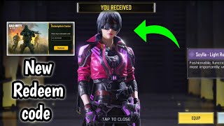 Redeem code cod Mobile 2024  Call Of duty Mobile Redeem code  codm Redeem code 2024 [upl. by Aoh]