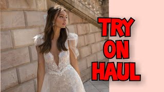 4K Robes Try on haul  See through Transparent challange  elegent collection [upl. by Berget894]