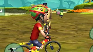 Shiva Bicycle Racing  Shiva Cycle Race  Gameplay  Games [upl. by Eecyac]