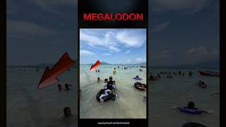 PENAMPAKAN HIU MEGALODON memes funny megalodon [upl. by Kehsihba]