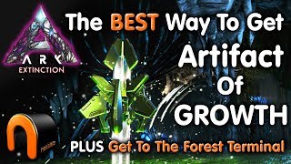 ARK Extinction ARTIFACT OF GROWTH amp Forest Titan Terminal [upl. by Viguerie]