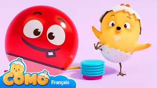 Ballons magiques  plus dépisodes  Que de surprisesComo et une chanson joyeuse  Tap Tap Como [upl. by Ashlin]