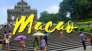 MACAU TRAVEL GUIDE  Things To Do In Macao On A Day Trip from Hong Kong [upl. by Lemrahc]