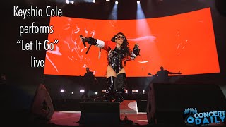 Keyshia Cole performs quotLet It Goquot live Love Hard Tour Baltimore [upl. by Neelyak]