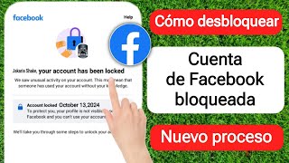 Cómo desbloquear tu cuenta de Facebook en 2 minutos 2025 [upl. by Agnese]