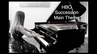 Succession HBO Theme  Piano [upl. by Yadrahs]