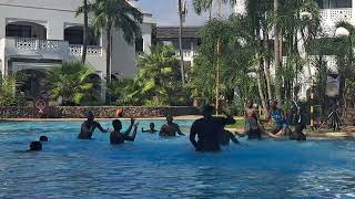 Williams water polo during the December holidays at Sarova Whitesands Mombasa [upl. by Nela967]