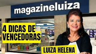 A DONA DA MAGALU  LUIZA HELENA TRAJANO  REVELA 4 DIACAS PARA SER UM UM EMREENDEDOR DE SUCESSO [upl. by Katie]