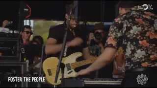 Foster The People  Miss You Live  Lollapalooza 2014 [upl. by Ledda]