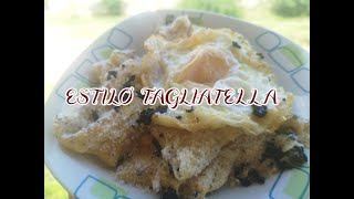 Pasta Tartufo al Parmigiano Estilo TAGLIATELLA [upl. by Aciria]