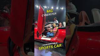 MG Cyberster  MG Covertible Sports Car sportscars convertiblecars [upl. by Kcirde]