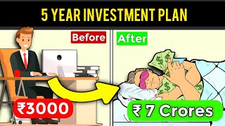 5Year Investment Plan How to Become a Crorepati with Smart Investing [upl. by Alamat]