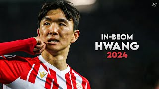 Inbeom Hwang 황인범 2024  Amazing Skills Assists amp Goals  Crvena zvezda  HD [upl. by Frangos]