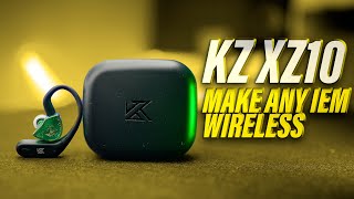 KZ XZ10 Bluetooth Adaptor For IEMs Makes Your IEMs Go Wireless 🔥 [upl. by Ylimme484]