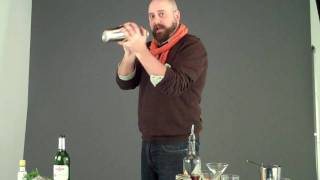 Cocktail techniques Proper shaking method [upl. by Vasyuta]