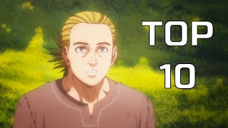 Top 10 VINLAND SAGA Season 2 Moments [upl. by Nniroc228]