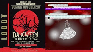 Loddy Live at DAXWEEN The Horror Festival Habbo Version  ROC Nation [upl. by Drawd179]