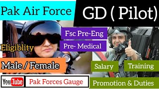 Join PAF as GD Pilot Commissioned Officer Jobs Advertisement 2023  PAF Officer Jobs advertisement [upl. by Alyssa]