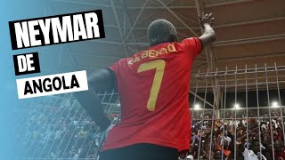 Conheça o Gibelé  O jogador mais popular de Angola  Angola vs Níger ⚽ [upl. by Eigna]