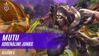 MUTU KOGA PALADINS COMPETITIVE SEASON 6 ADRENALINE JUNKIE [upl. by Barraza]