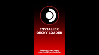 Steam Deck Installer Decky Loader [upl. by Art]