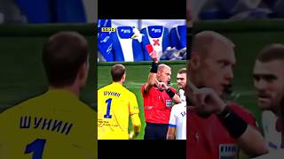 Referee Red Card mistake in football [upl. by Nylisoj]