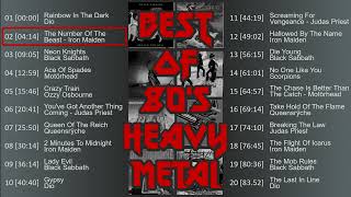 Best of 80s HEAVY METAL Playlist [upl. by Eilrahc]