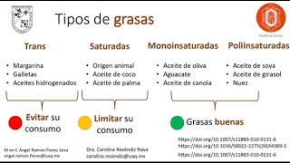 Grasas tipos dañinos y benéficos para el cuerpo humano  Alimentos Consciencia [upl. by Imeon]