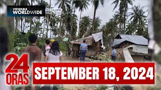 24 Oras Express September 18 2024 HD [upl. by Alisia]