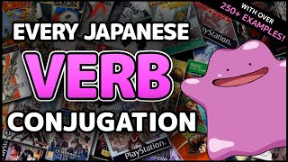 The Complete Japanese Verb Conjugation Video [upl. by Eiloj]