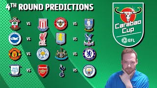 My Carabao Cup 4th Round Predictions eflcup [upl. by Skipp]