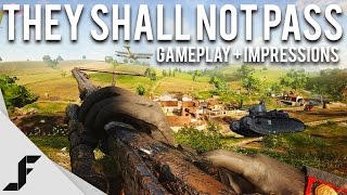 THEY SHALL NOT PASS  Gameplay  Impressions  Battlefield 1 [upl. by Eslehc]